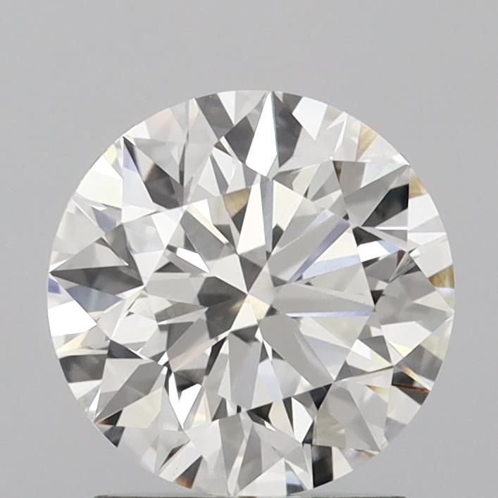 1.73 Carat Round Lab Diamond with  Cut Diamond in 14KT  view 1
