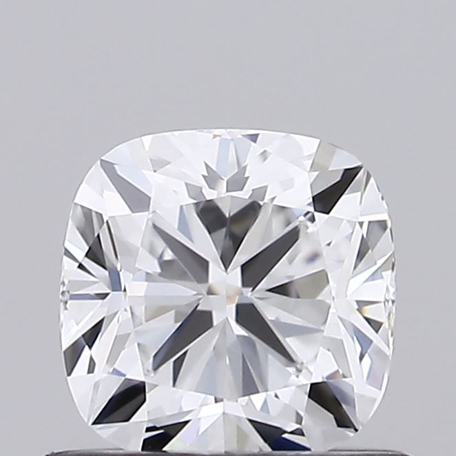 0.72 Carat Cushion Lab Diamond with  Cut Diamond in 14KT  view 1
