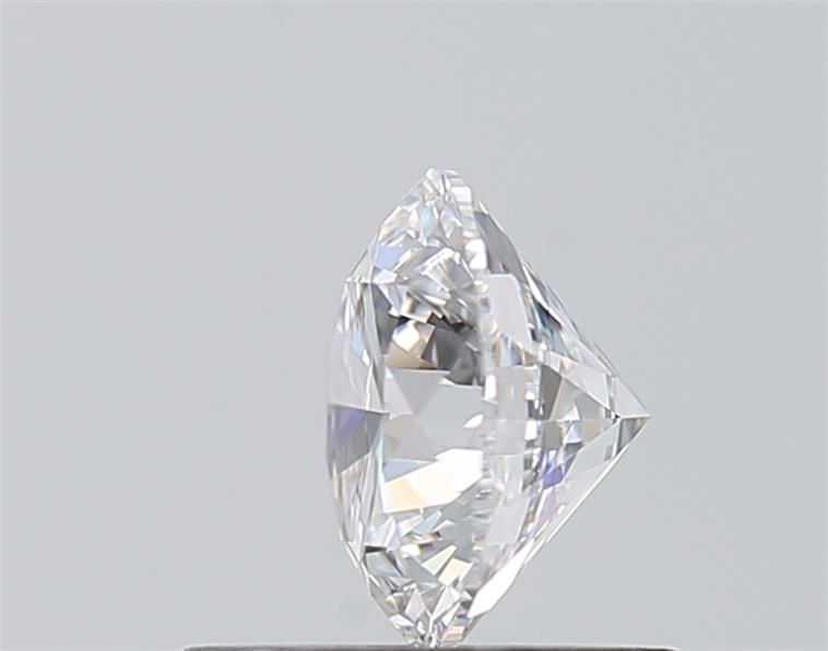 0.74 Carat Round Lab Diamond with  Cut Diamond in 14KT  view 1
