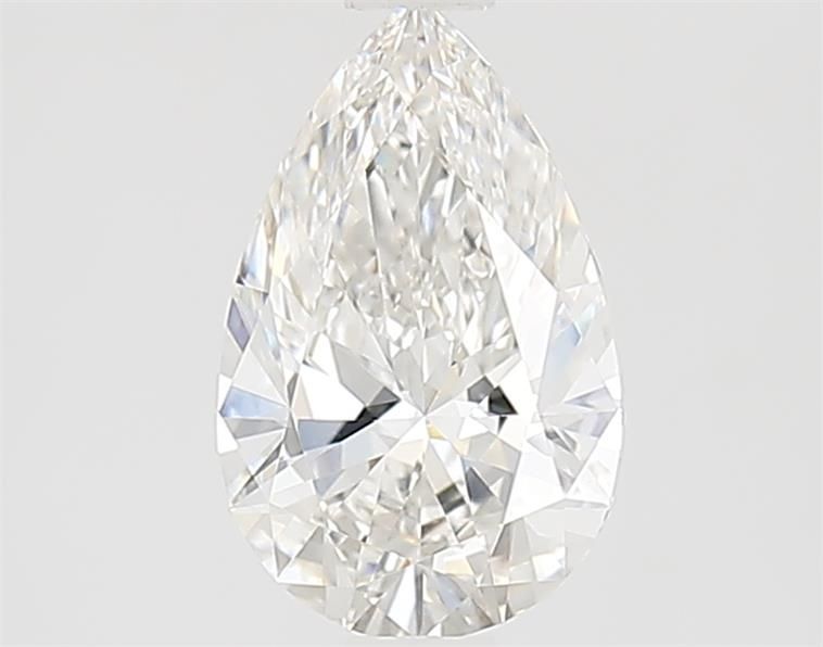 1.02 Carat Pear Lab Diamond with  Cut Diamond in 14KT  view 1
