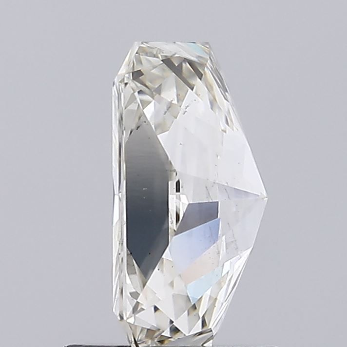 1.58 Carat Radiant Lab Diamond with  Cut Diamond in 14KT  view 1
