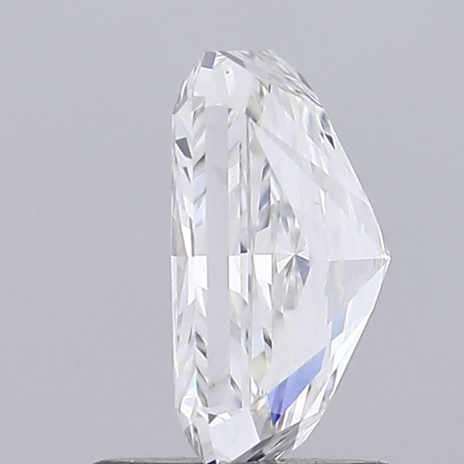 1.56 Carat Radiant Lab Diamond with  Cut Diamond in 14KT  view 1
