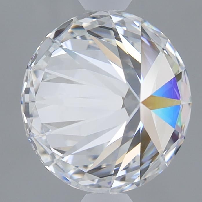 2.25 Carat Round Lab Diamond with  Cut Diamond in 14KT  view 1
