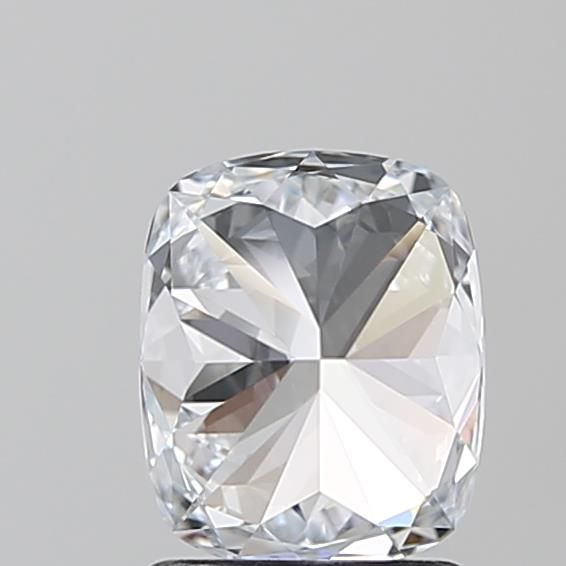 1.53 Carat Cushion Lab Diamond with  Cut Diamond in 14KT  view 1

