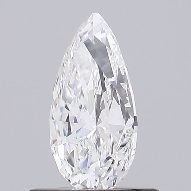 0.91 Carat Pear Lab Diamond with  Cut Diamond in 14KT  view 1
