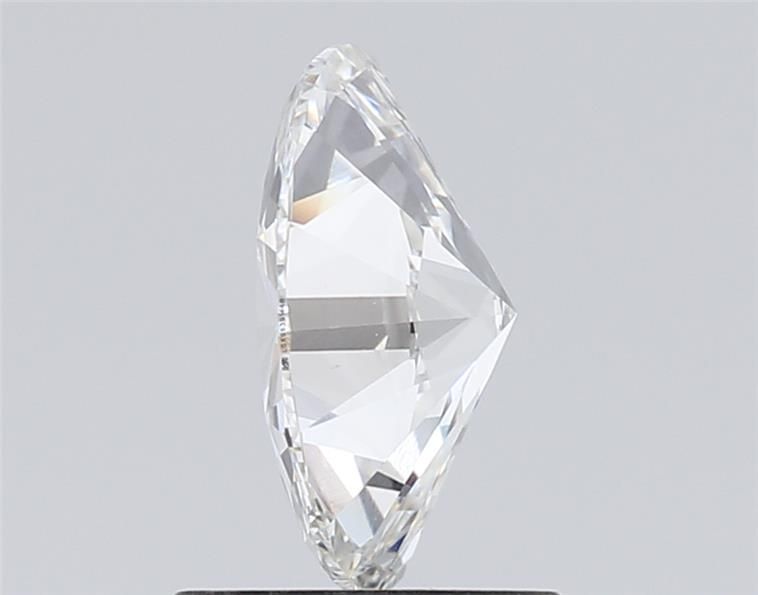 1.15 Carat Oval Lab Diamond with  Cut Diamond in 14KT  view 1
