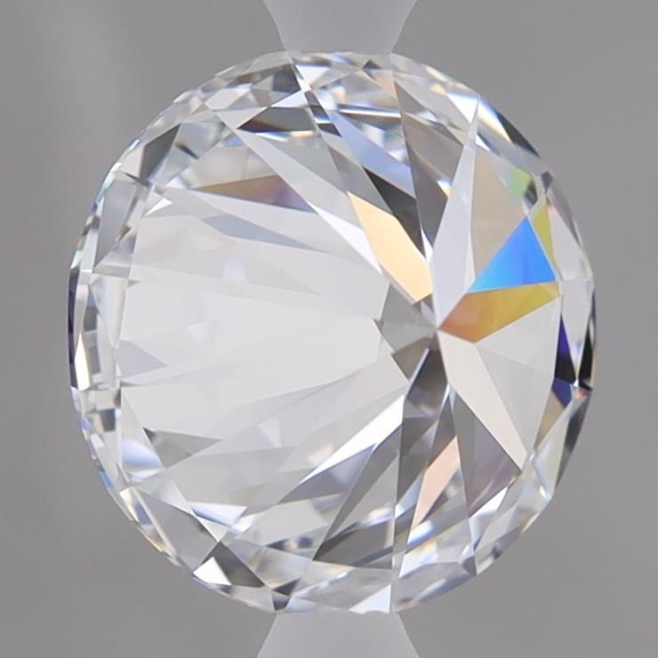 1.63 Carat Round Lab Diamond with  Cut Diamond in 14KT  view 1
