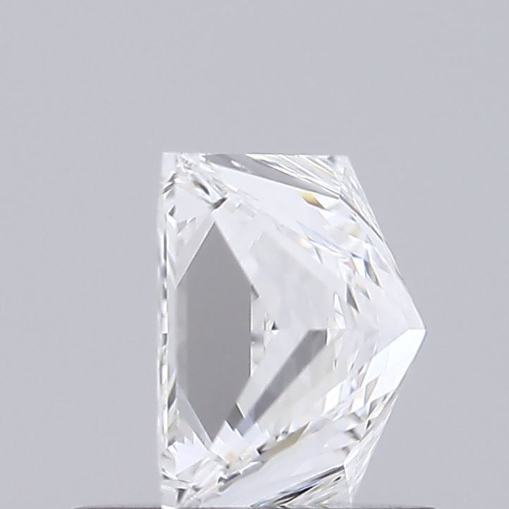 0.91 Carat Princess Lab Diamond with  Cut Diamond in 14KT  view 1
