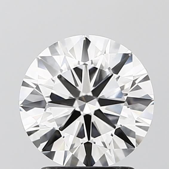 1.9 Carat Round Lab Diamond with  Cut Diamond in 14KT  view 1
