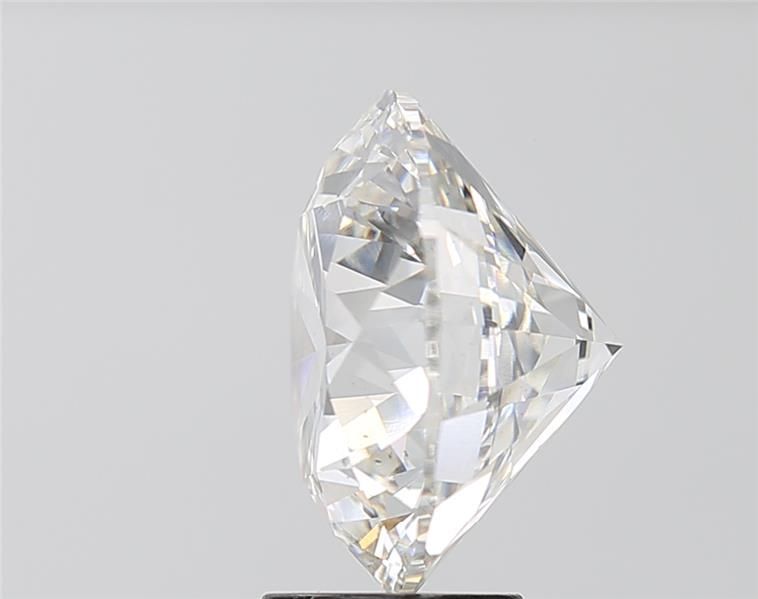 6.04 Carat Round Lab Diamond with  Cut Diamond in 14KT  view 1
