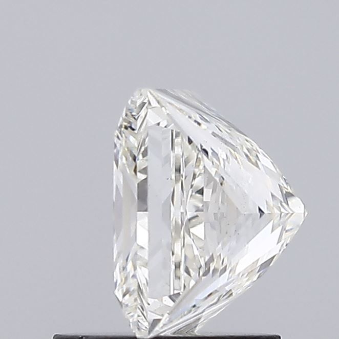1.72 Carat Princess Lab Diamond with  Cut Diamond in 14KT  view 1
