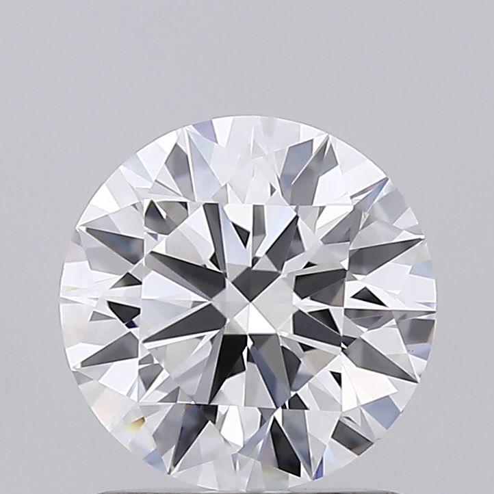 1.13 Carat Round Lab Diamond with  Cut Diamond in 14KT  view 1
