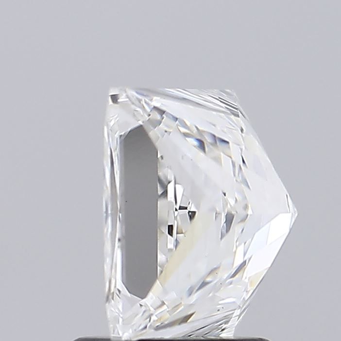 2.51 Carat Princess Lab Diamond with  Cut Diamond in 14KT  view 1
