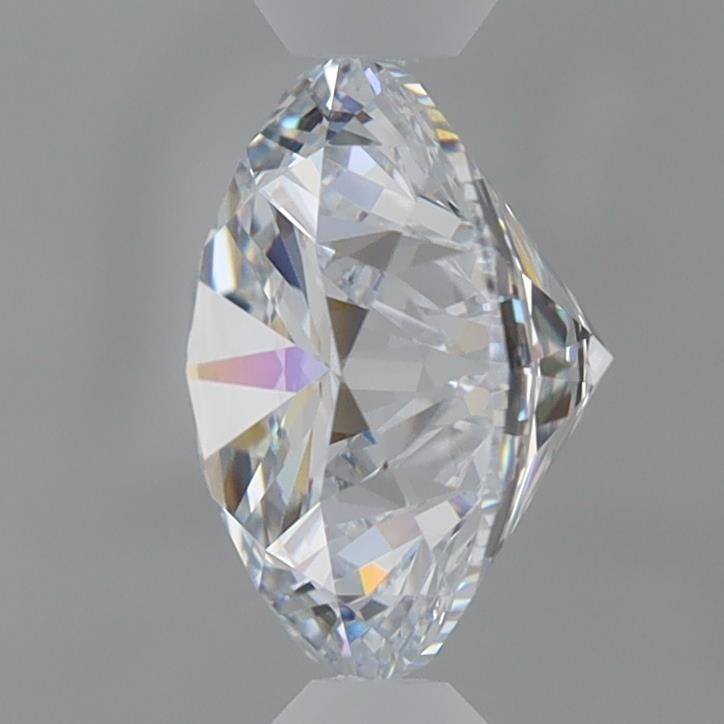1.42 Carat Round Lab Diamond with  Cut Diamond in 14KT  view 1
