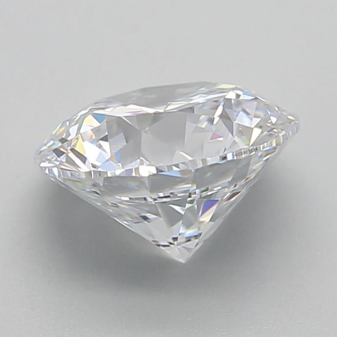 1.52 Carat Round Lab Diamond with  Cut Diamond in 14KT  view 1
