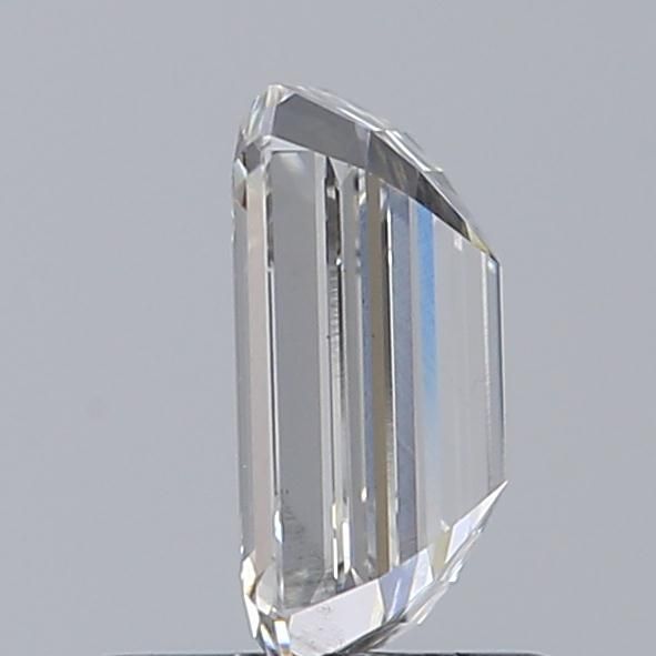 1.01 Carat Emerald Lab Diamond with  Cut Diamond in 14KT  view 1
