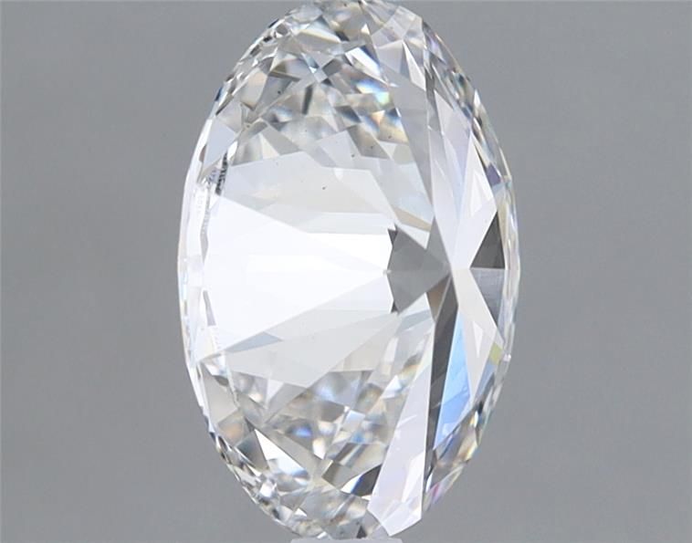 1.3 Carat Oval Lab Diamond with  Cut Diamond in 14KT  view 1
