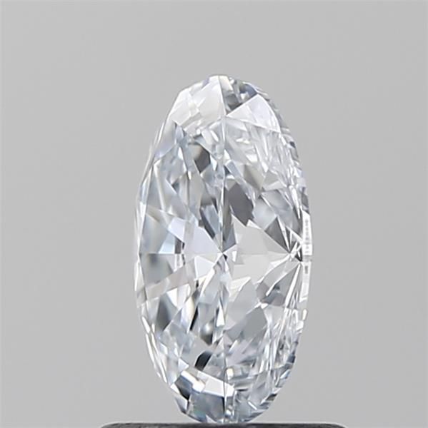 1.04 Carat Oval Lab Diamond with  Cut Diamond in 14KT  view 1
