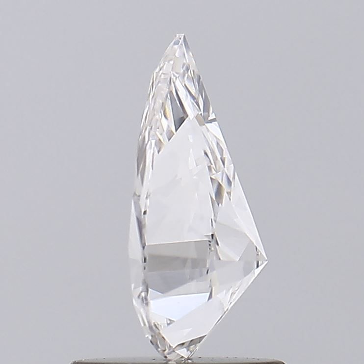 1.05 Carat Pear Lab Diamond with  Cut Diamond in 14KT  view 1
