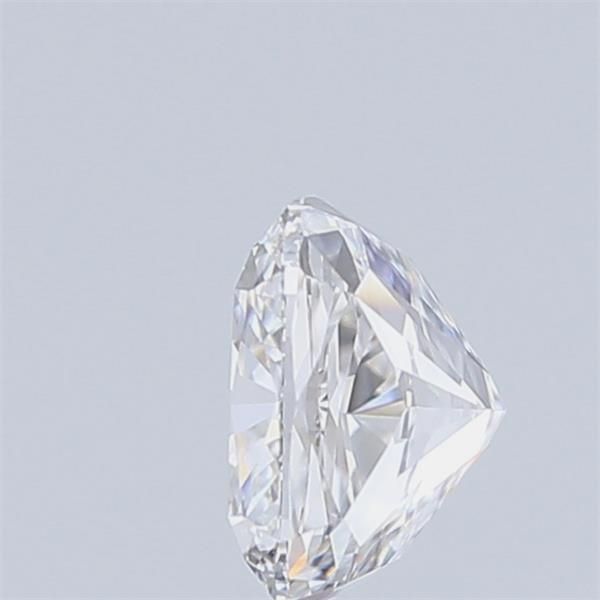 1.31 Carat Cushion Lab Diamond with  Cut Diamond in 14KT  view 1
