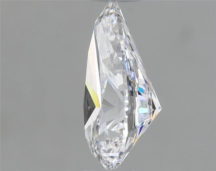 0.85 Carat Pear Lab Diamond with  Cut Diamond in 14KT  view 1
