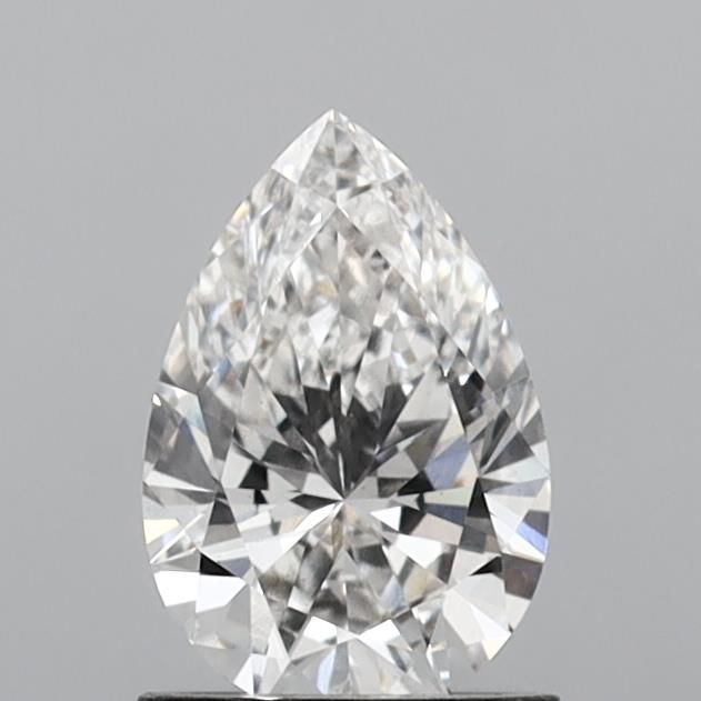 1.04 Carat Pear Lab Diamond with  Cut Diamond in 14KT  view 1
