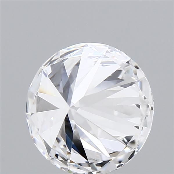 2.3 Carat Round Lab Diamond with  Cut Diamond in 14KT  view 1
