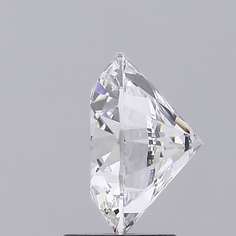 3.04 Carat Round Lab Diamond with  Cut Diamond in 14KT  view 1
