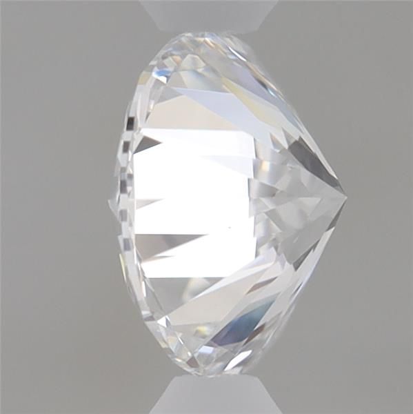0.54 Carat Round Lab Diamond & 0.55 Carat Round Lab Diamond with  Cut Diamond in 14KT  view 1

