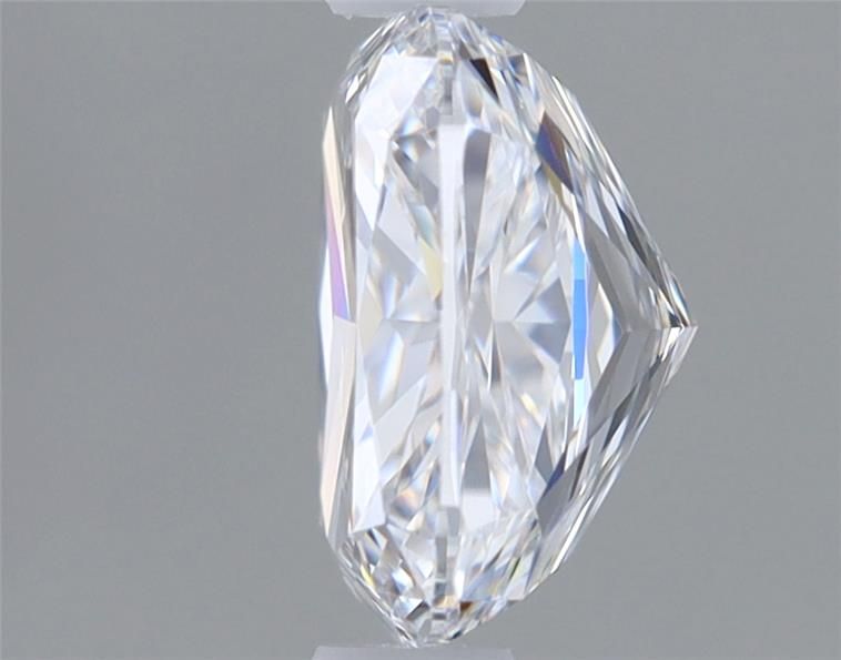 1.01 Carat Cushion Lab Diamond with  Cut Diamond in 14KT  view 1
