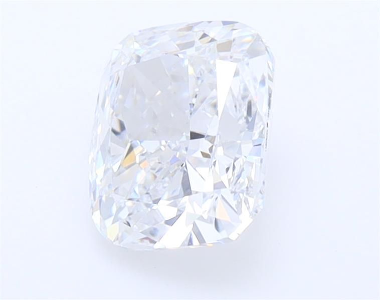 1.62 Carat Cushion Lab Diamond with  Cut Diamond in 14KT  view 1
