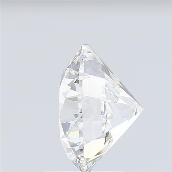 2.9 Carat Round Lab Diamond with  Cut Diamond in 14KT  view 1
