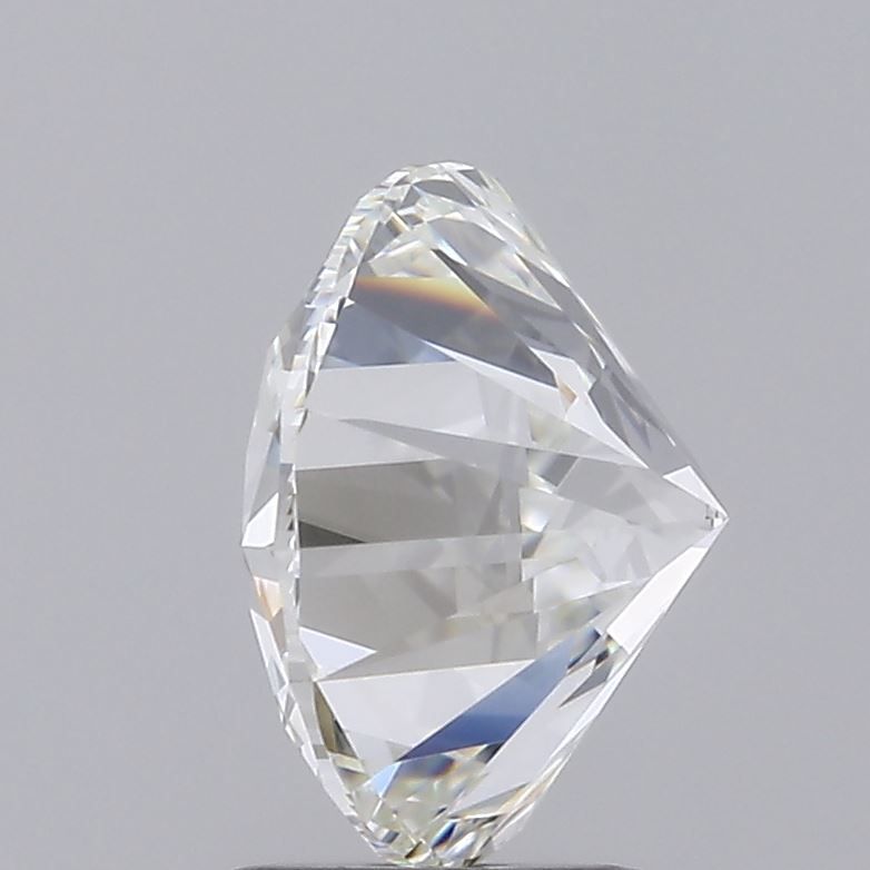 3.18 Carat Round Lab Diamond with  Cut Diamond in 14KT  view 1

