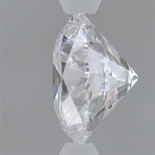 0.51 Carat Round Lab Diamond & 0.5 Carat Round Lab Diamond with  Cut Diamond in 14KT  view 1
