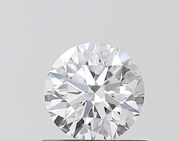 0.64 Carat Round Lab Diamond with  Cut Diamond in 14KT  view 1
