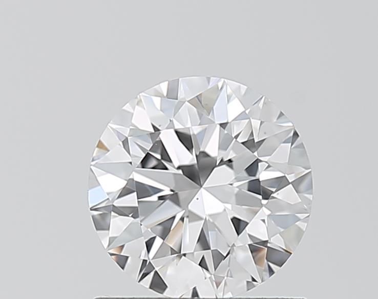 0.94 Carat Round Lab Diamond with  Cut Diamond in 14KT  view 1
