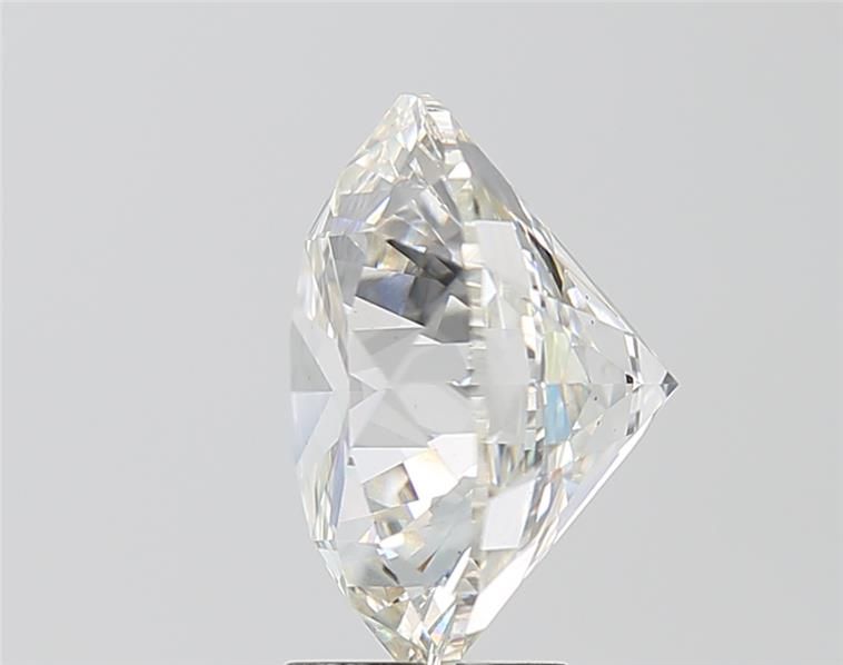 7.16 Carat Round Lab Diamond with  Cut Diamond in 14KT  view 1
