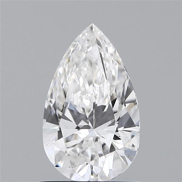 1.07 Carat Pear Lab Diamond with  Cut Diamond in 14KT  view 1
