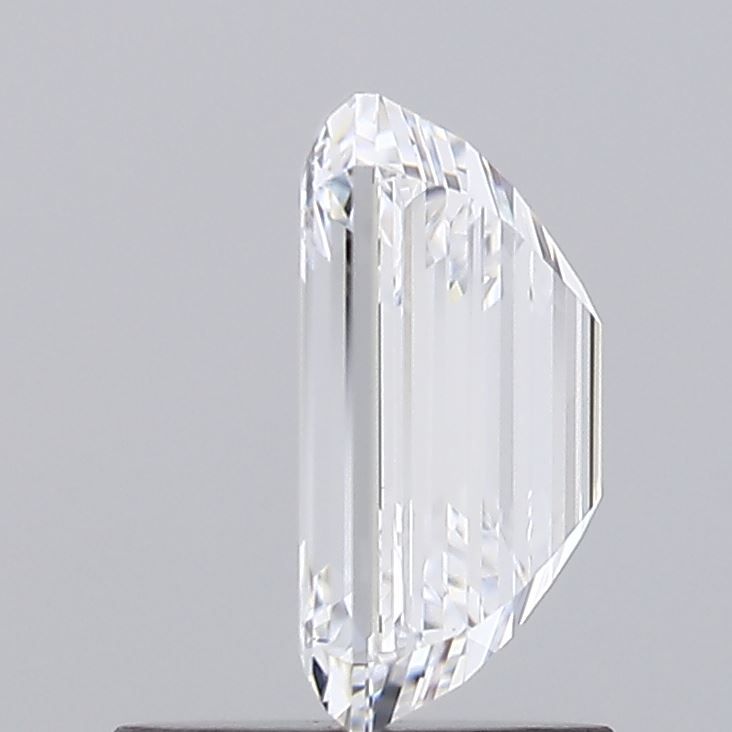 1.52 Carat Emerald Lab Diamond with  Cut Diamond in 14KT  view 1
