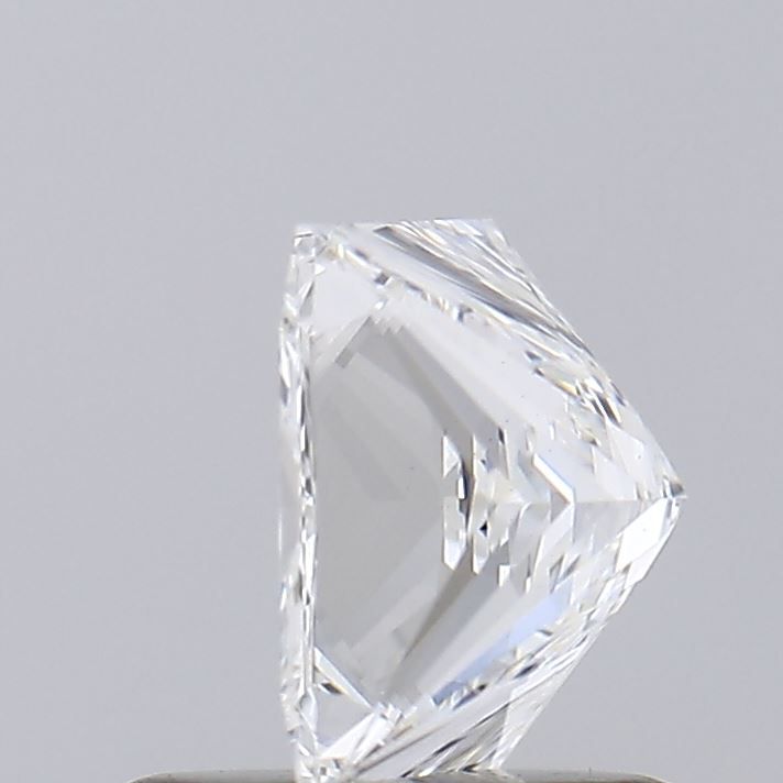 1.04 Carat Princess Lab Diamond with  Cut Diamond in 14KT  view 1
