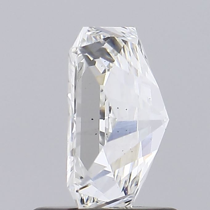 1.26 Carat Radiant Lab Diamond with  Cut Diamond in 14KT  view 1
