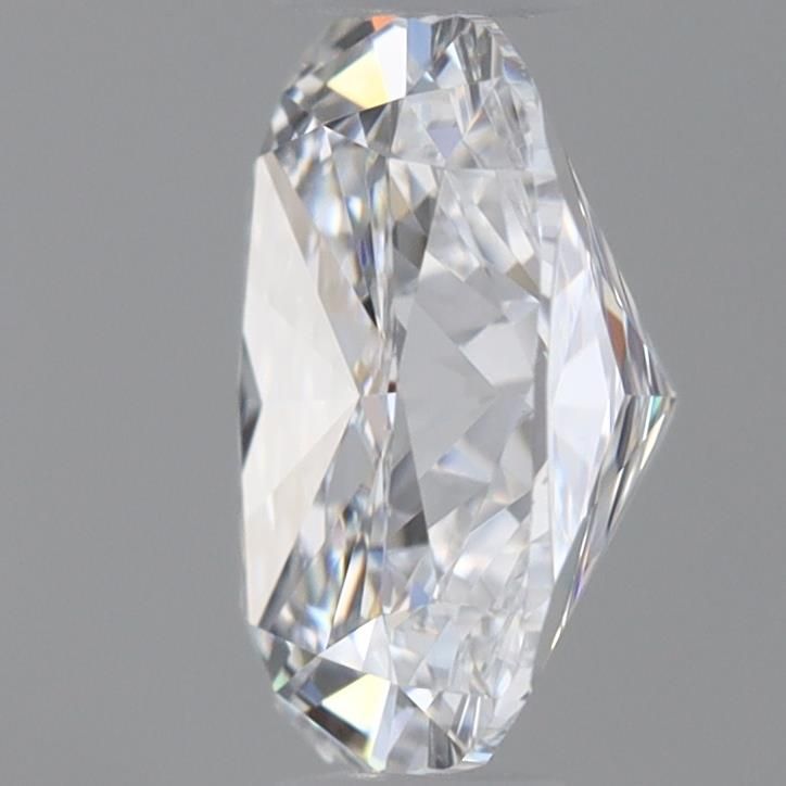 0.74 Carat Cushion Lab Diamond with  Cut Diamond in 14KT  view 1
