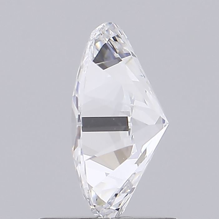 1.07 Carat Oval Lab Diamond with  Cut Diamond in 14KT  view 1
