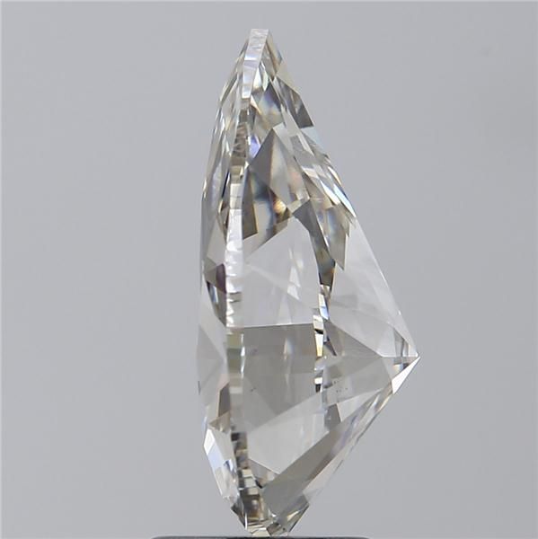 3.03 Carat Pear Lab Diamond with  Cut Diamond in 14KT  view 1
