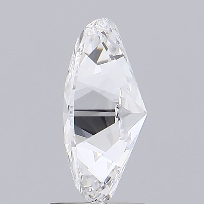 2.0 Carat Oval Lab Diamond with  Cut Diamond in 14KT  view 1
