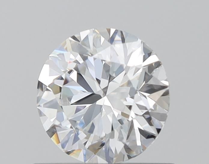 0.5 Carat Round Lab Diamond with  Cut Diamond in 14KT  view 1
