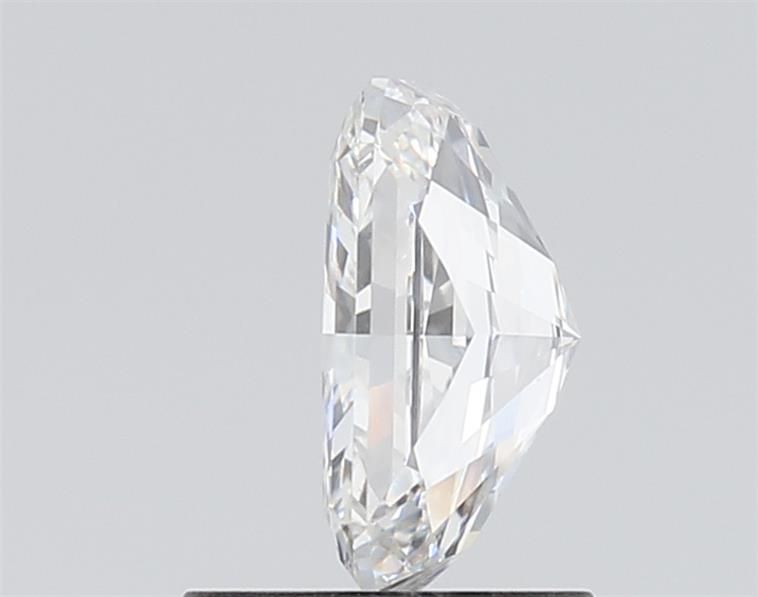 1.15 Carat Radiant Lab Diamond with  Cut Diamond in 14KT  view 1
