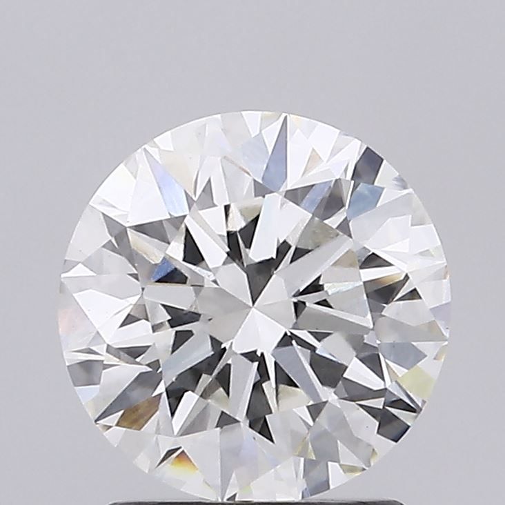 1.81 Carat Round Lab Diamond with  Cut Diamond in 14KT  view 1
