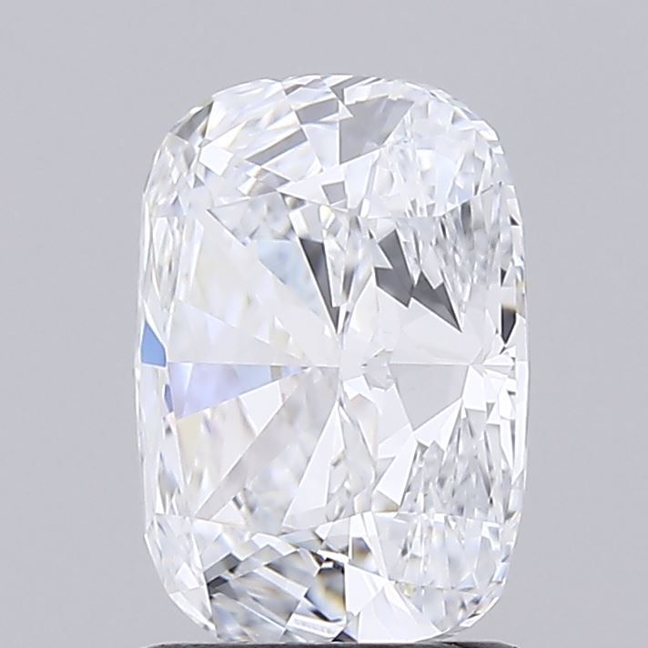 2.01 Carat Cushion Lab Diamond with  Cut Diamond in 14KT  view 1
