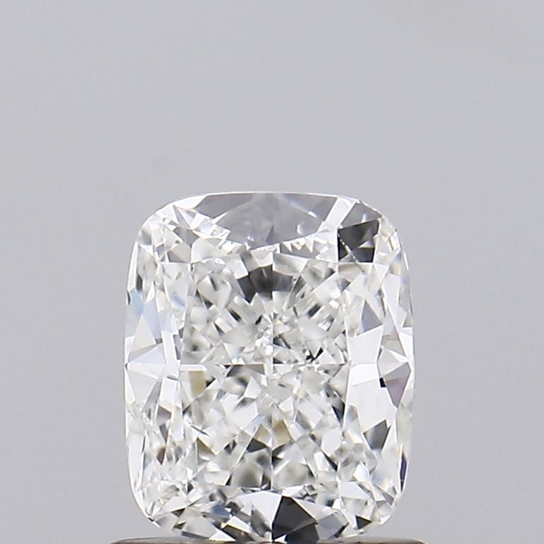 1.0 Carat Cushion Lab Diamond with  Cut Diamond in 14KT  view 1
